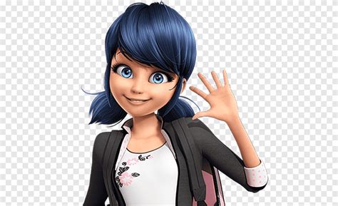 aurbeaureal|miraculous ladybug blue hair girl.